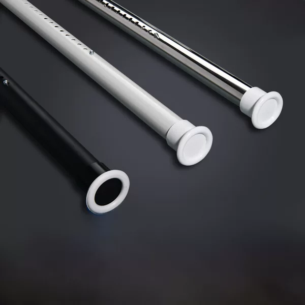 Telescopic Rod, No-Drill Clothes Drying Rod, Wardrobe Support Rod, Living Room Curtain Rod, Strong Load-Bearing, Exclusive Supply for E-Commerce Wholesale