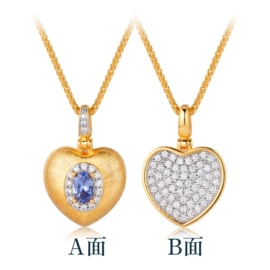 项链;耳钉;宝石项饰