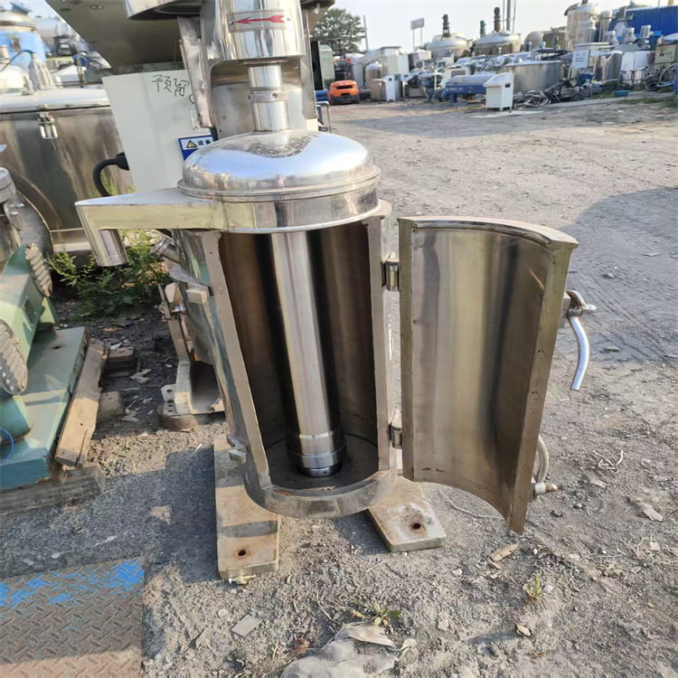 二手管式离心机 淀粉酵母碟片式分离机 超高速固液过滤多用途设