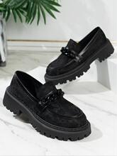 R 75812 Thick Sole Loafer Women 2025 New Pattern �����ָ�Ь