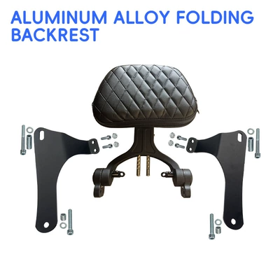 side bag protection modification, Motorcycle bumper - new-aluminum-alloy-folding-backrest