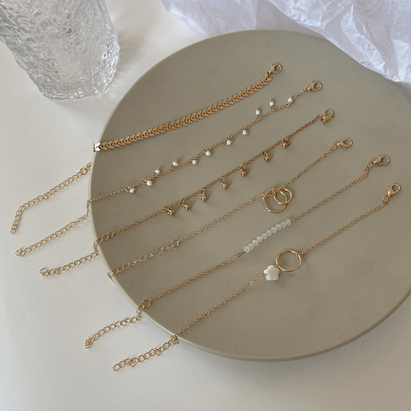 Bracelet multicouche minimaliste et empilable pour femme_voghion.com
