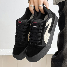 2025秋季新款男式低帮小众男鞋子学生潮流运动休闲板鞋男面包鞋