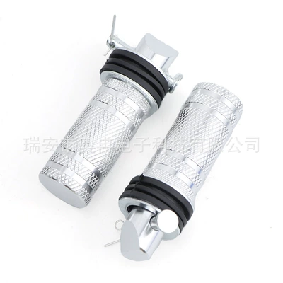 accessories rear pedal – Motorcycle pedals - silver