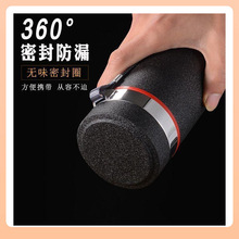 宜兴大容量紫砂杯内胆保温杯陶瓷男士礼品水杯定 制默认项直身杯