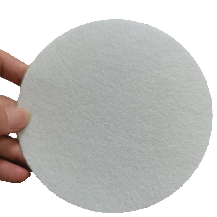 厂家直供白色1-5mm毛毡布涤纶针刺无纺布自粘戟绒布量大优惠
