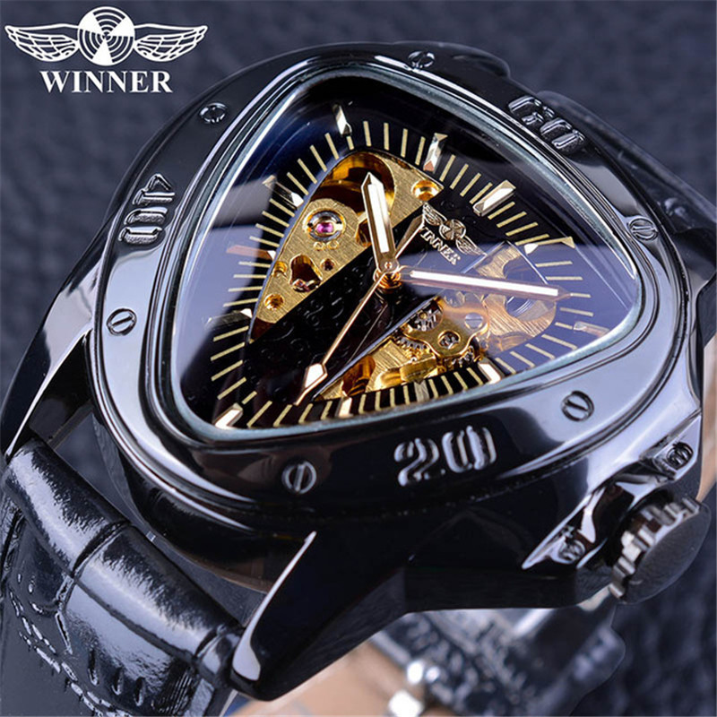 2026 Dropshipping Men's Fashion Casual Hollowed-Out Winner Triangular Large Dial Automatic Mechanical Watch Wholesale_voghion.com