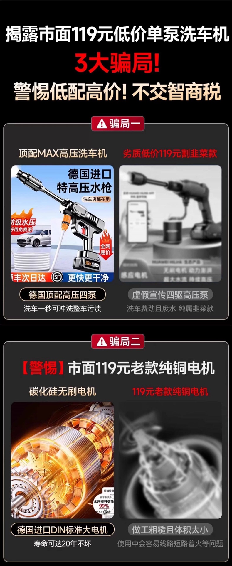 Wireless Car Washing Machine 2026 New Model High-Pressure Water Gun for Home Use, Powerful Rechargeable Lithium Battery Booster