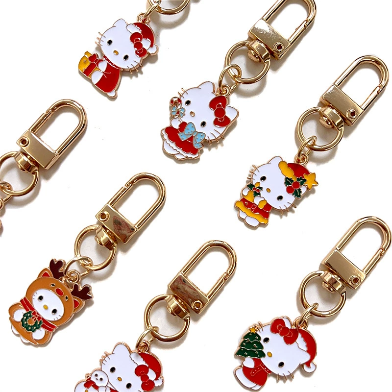 Брелок (Hello Kitty) японский милый подвес на молнию для сумки, 8×6×1 см, 0,005 кг