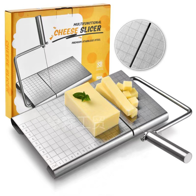 With scale cheese cutting plate (color box assembly 6 lines)