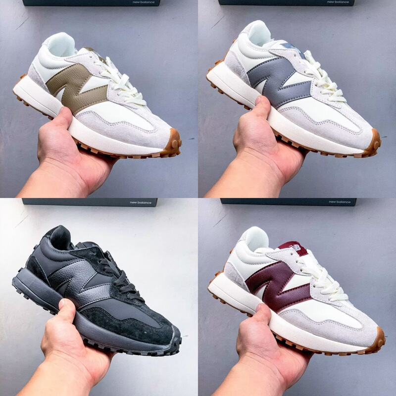 Ubayxixi New Balance 327 Yuanzu Gray Men's Shoes Women's Shoes Retro Casual Shoes Couple Sports Running Shoes 36-45