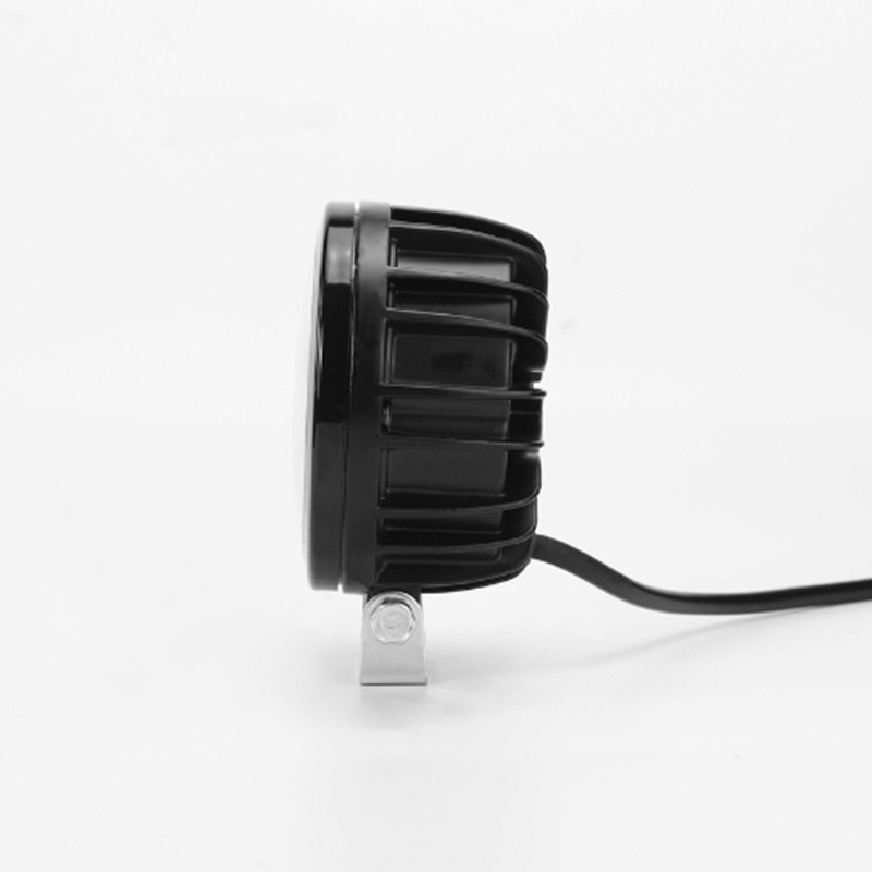 3.5 pulgadas redondas 30W foco LED lámpara de trabajo ángel ojo diafragma auto modificado vehículo todoterreno auxiliar luz