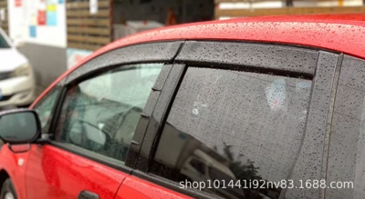 HONDA FIT/JAZZ Rain shield - honda-fit-fitjazz-ge8ge6-pmma-original-style-without-silver-edge-window-rain-shield-4-pieces