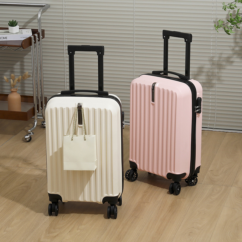 Luggage 20inch Carry-on suitcase with combination lock, unisex, high aesthetic appeal, made of PP material, trolley case Luggage 20inch Carry-on suitcase with combination lock, unisex, high aesthetic appeal, made of PP material, trolley case