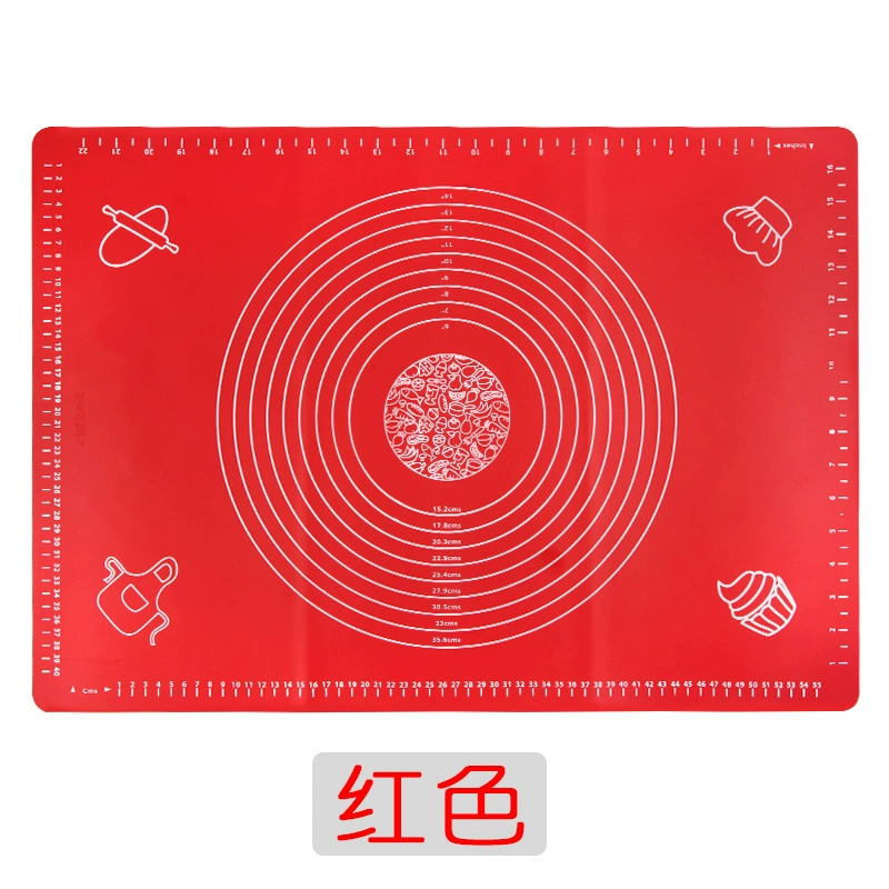 Мультicolor silicone kneading mat