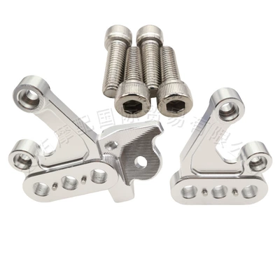 Motorcycle pedals off-road electric vehicles, suitable for - left-and-right-pair-silver