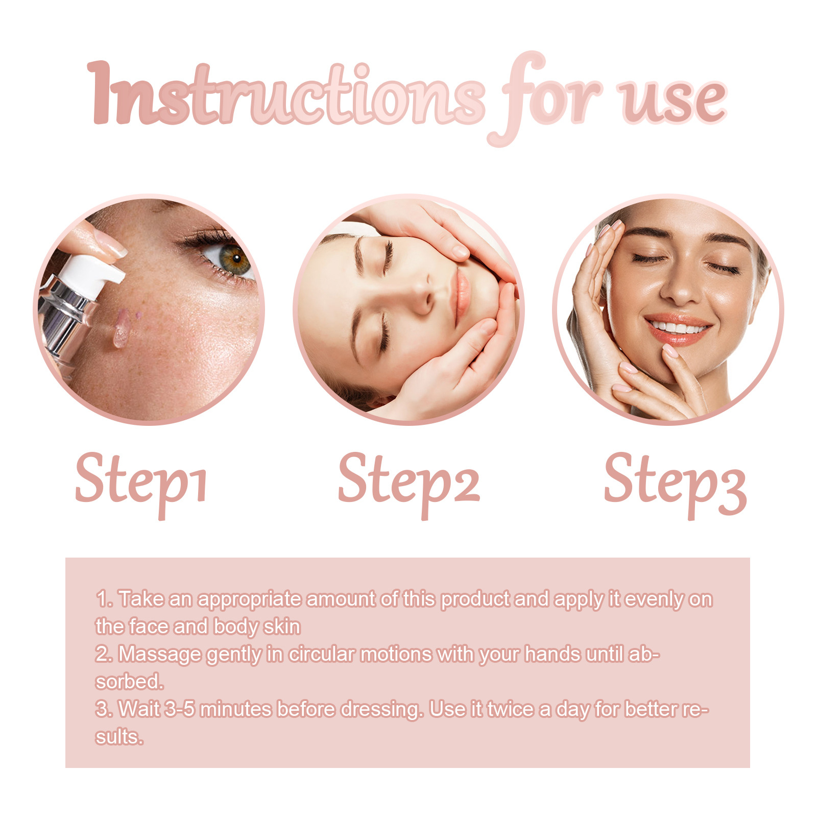 A essência suavizante corporal Jayswing pode reduzir linhas finas, hidratar, refrescar a pele, prevenir o ressecamento e reparar a pele do frango_voghion.com