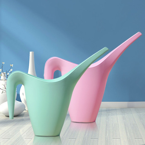 Long-mouthed flower watering kettle, household large-capacity gardening, green plant and flower watering kettle, plastic spray kettle