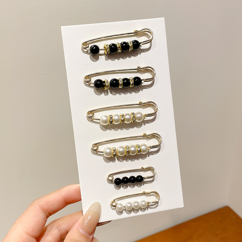 Falda con hebilla de cintura de perlas, circunferencia de cintura grande, cambio de artefacto, hebilla anti-luz, ropa, broche de diseño fijo