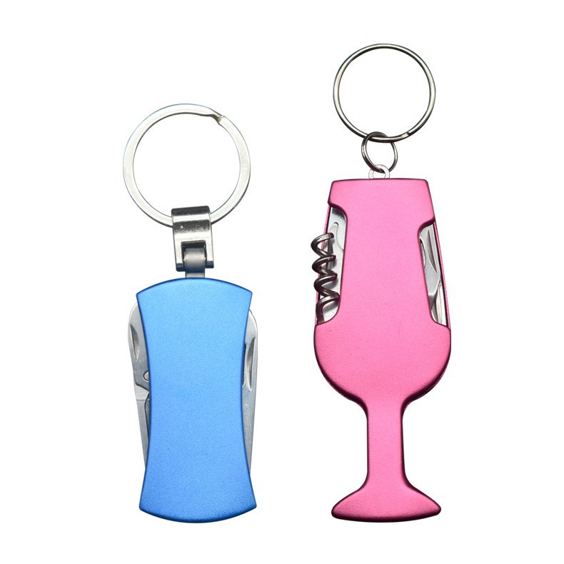Fabricante al por mayor llavero multifuncional cuchillo de regalo camping portátil plegable cuchillo abrador de botellas archivos de tijeras image 5