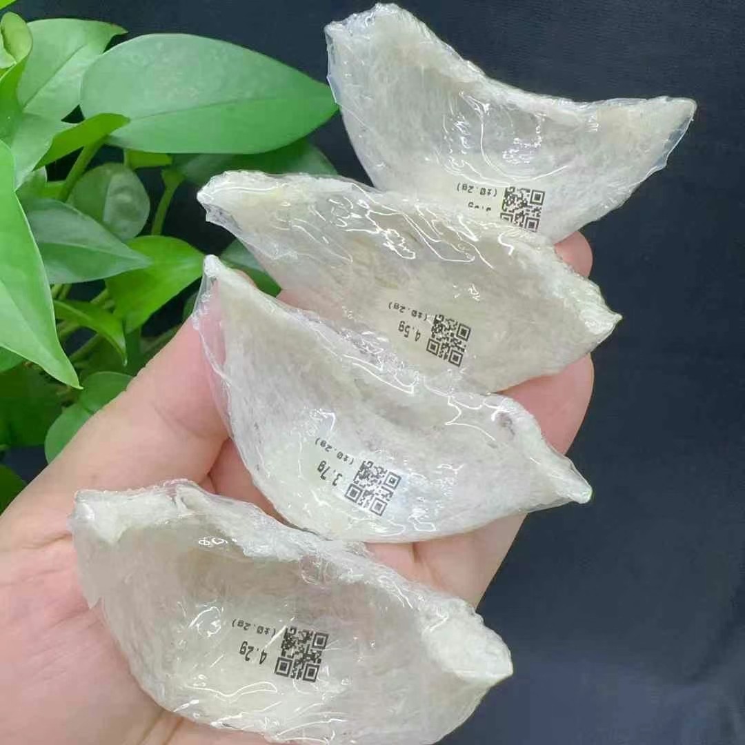 Edible Bird Nest Yan Wo Dry White Nest Strips 100g Natural Swiftlet Nest for Cooking preparation