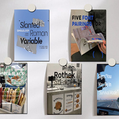 INS style 10 pieces of American decorative cards wall postcards dorm living room bedroom decorative painting