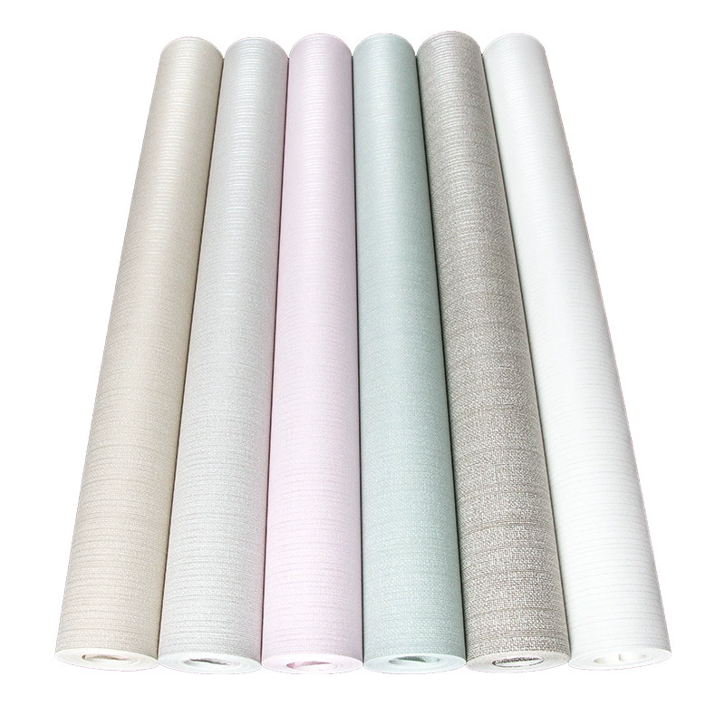 Нетканые обои Nordic Plain Texture, рулон 0.53×9.5 м, простой темный узор для дома