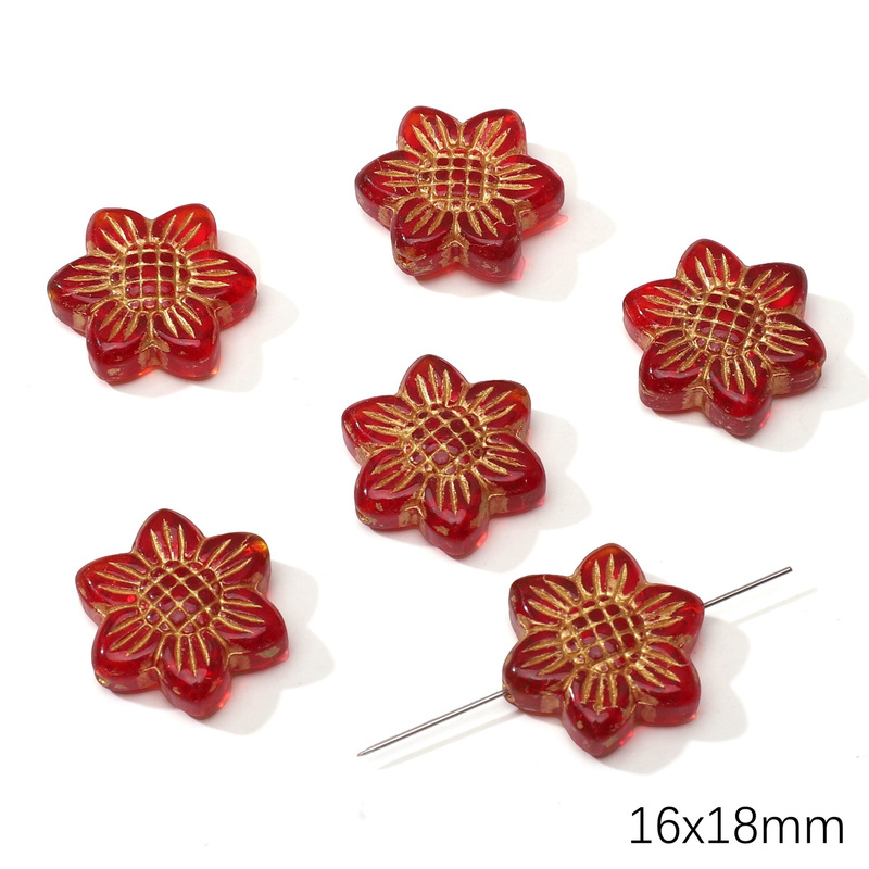 琉璃捷克珠玻璃珠散珠隔珠手工diy饰品配件手链手串材料串珠材料|undefined