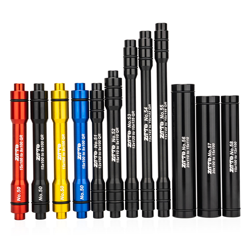 Eje de conversión de tambor de bicicleta de bicicleta de montaña ZTTO Eje de conversión de tambor de flor 12/15 a 9 eje de conversión de liberación rápida de aleación de aluminio