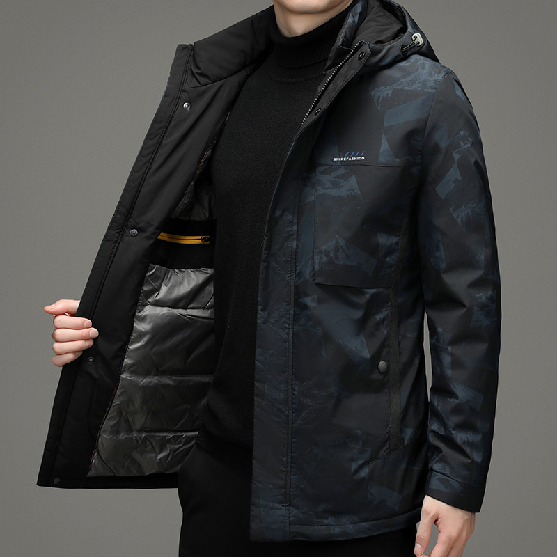 Winter casual down jacket