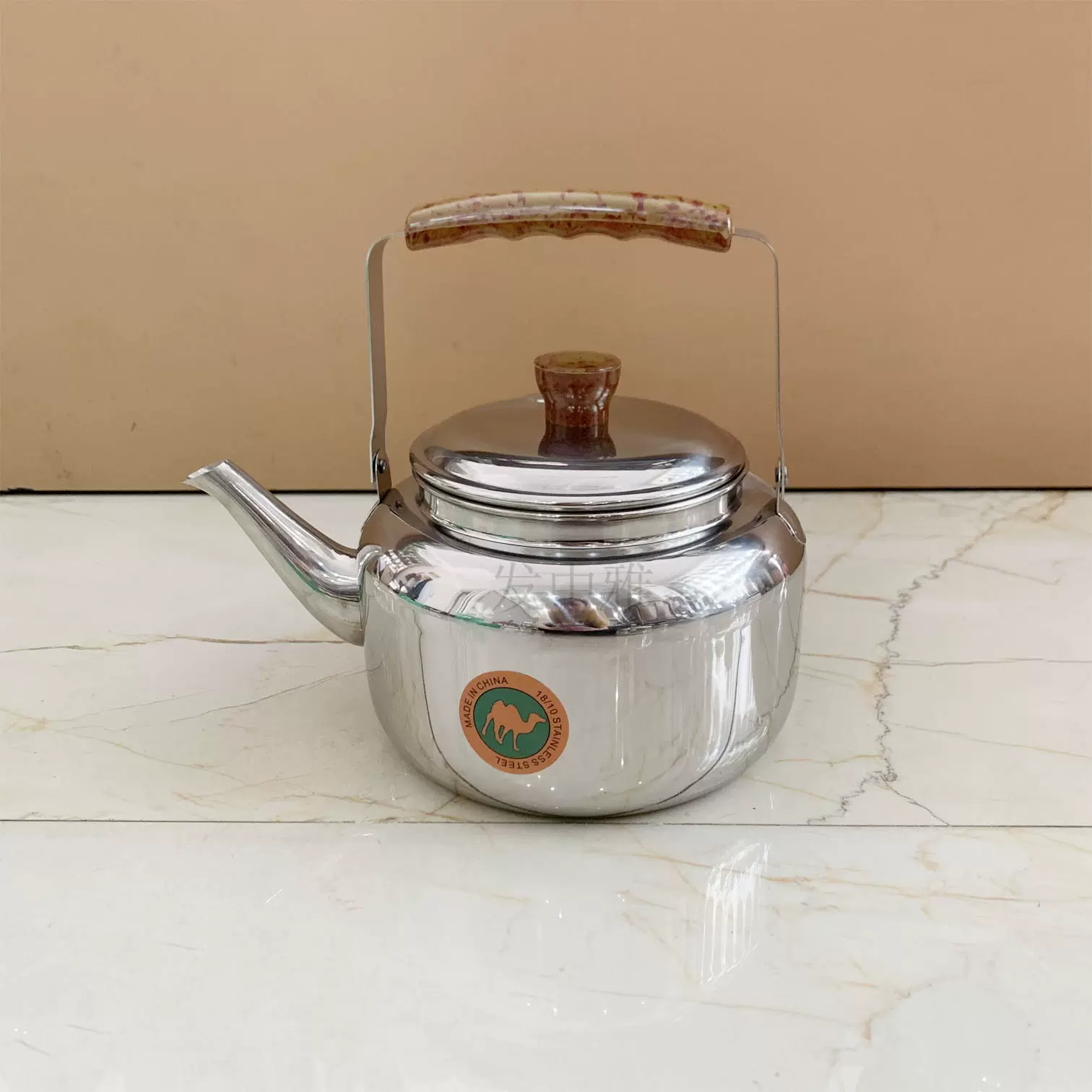 不锈钢百合水壶电磁炉壶茶壶家用手冲壶复古壶酒店餐厅水壶日用壶