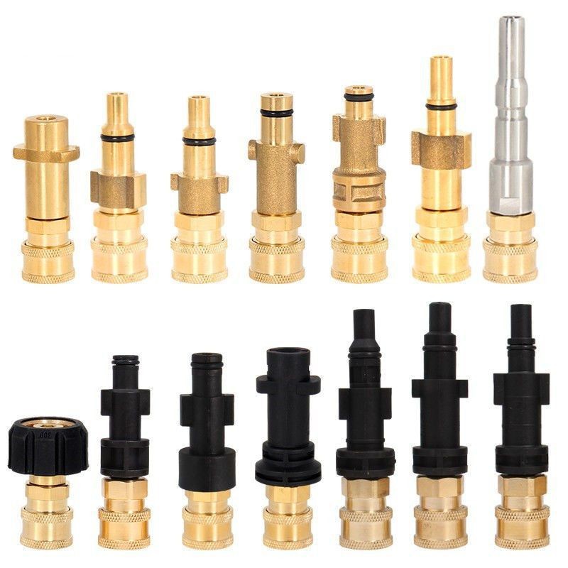 Upgraded PA to 1/4 quick-connect Yili Lvtian Guide Car Lavara modification accessories high-pressure car wash water gun foam pot