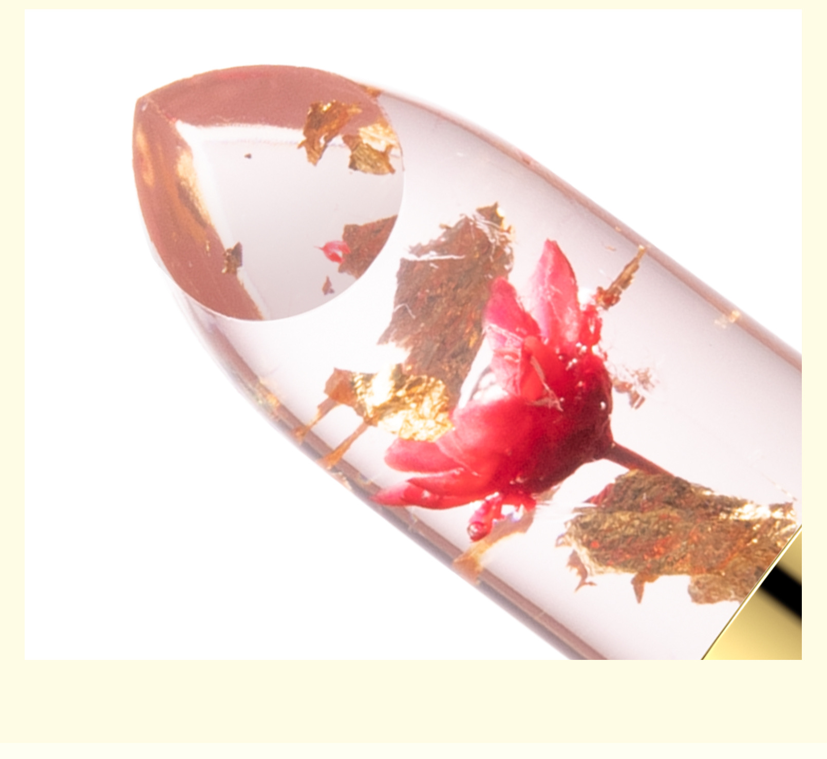 Hellokiss jelly Flower Lipstick Moisturizing, hydrating, long-lasting and color-enhancing gold foil thermochromic lipstick is selling well across borders undefined