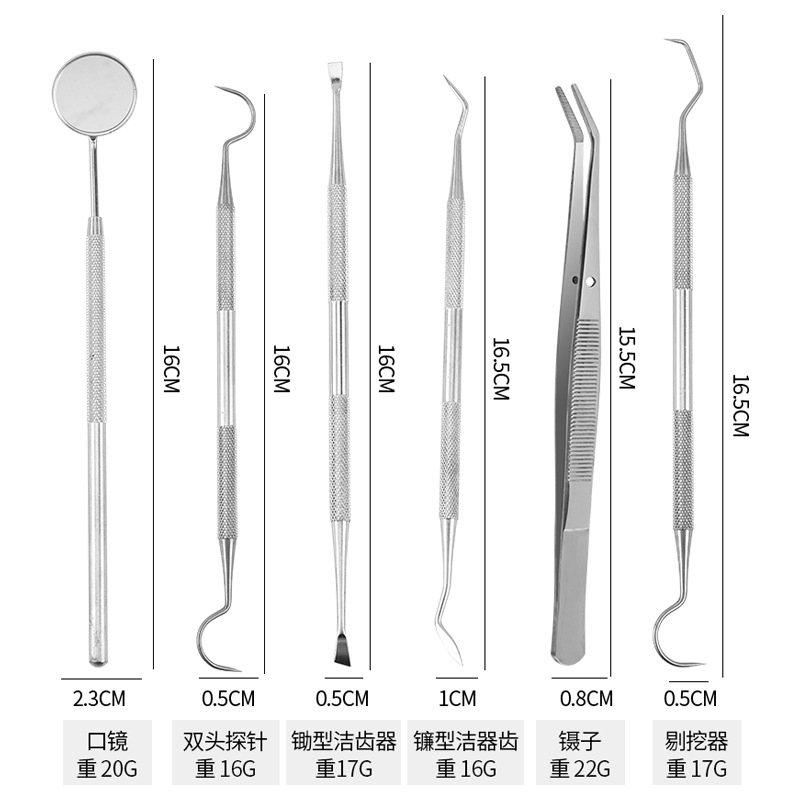 Fábrica de herramientas dentales en stock fabricantes de herramientas dentales en stock sondas de cálculos dentales eliminación de tartar cuidado oral
