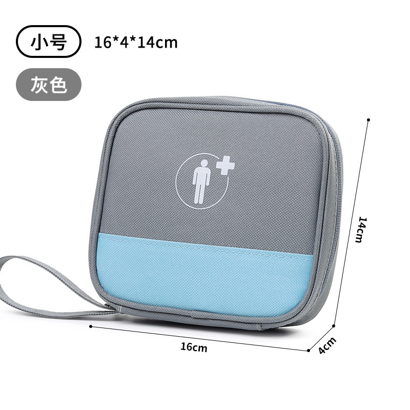 Fuente de la fábrica bolsa de almacenamiento de medicina familia Kit de supervivencia al aire libre botiquín de primeros auxilios bolsa de medicina Portátil Bolsa médica portátil de viaje