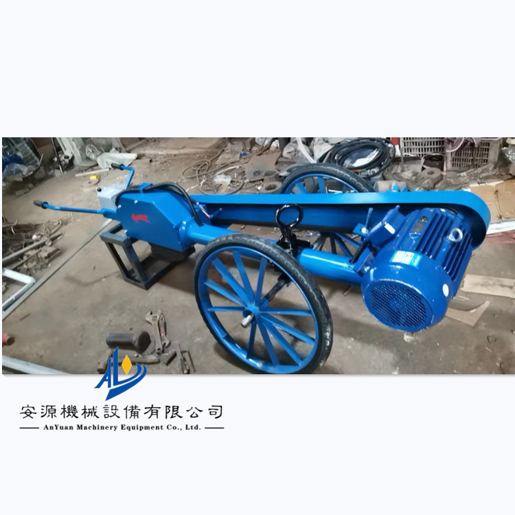 手推式砂轮机生产厂家  砂轮机安源 手推车砂轮机
