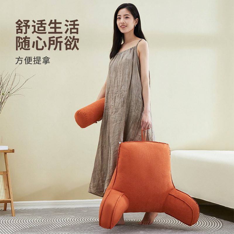 亚马逊跨境床上靠枕护颈靠垫阅读抱枕沙发护腰枕头床头软包靠背垫|undefined