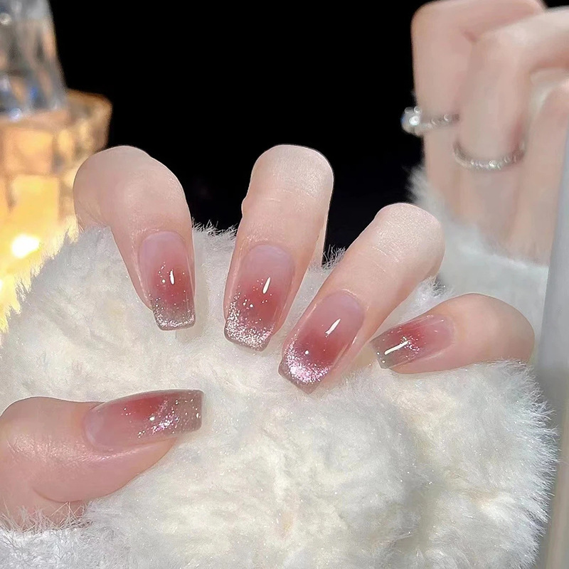 A generation of small bulb cat's eye manual phototherapy nail fake nails wholesale nail wear nail