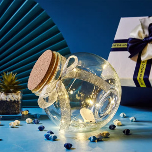 Wishing Glass Bottle Jar Cork Large Wish Drift Lucky Star Bottle Origami High-Value Small Empty Bottle Ornament