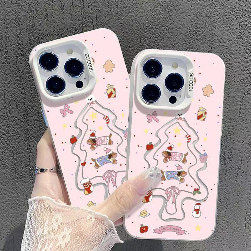 Nuevo cachorro de salchicha para iPhone 16 funda para teléfono móvil Apple 15promax/14/13pro12 chica/11
