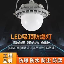 LED防爆灯车间仓库厂房照明防水防尘一体式吊顶高亮LED三防平台灯