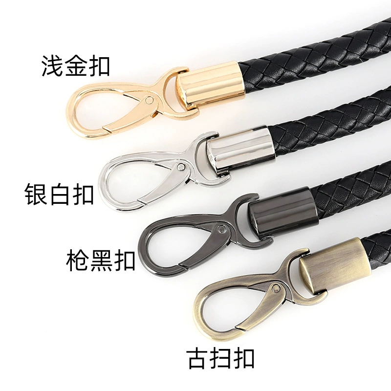 Handheld polyurethane high-end woven bag accessory, genuine leather, DIY