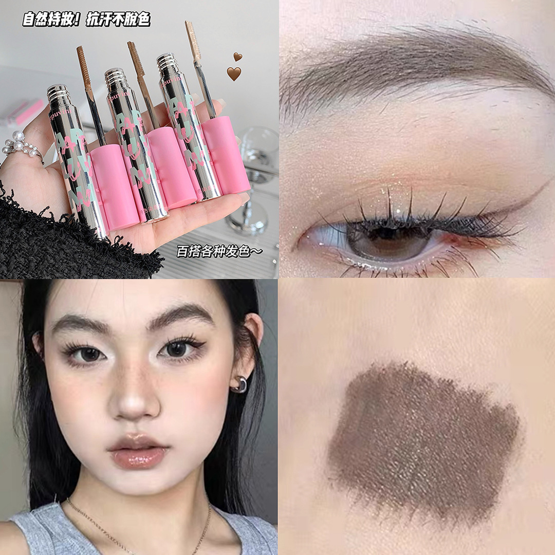 Cappuvini pequeña capa de polvo para cejas, maquillaje de cejas barata, maquillaje natural para estudiantes
