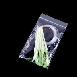 凯特新品带鱼钓组刀鱼钩大带鱼钩夜光管防咬长柄钩海钓夜钓船钓