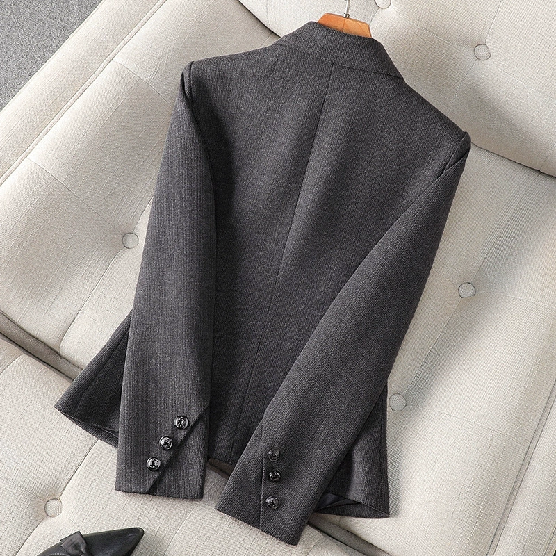 Новый стиль busalong женский длинный рукав профессиональный костюм formal wear женский пиджак комбинезоны 8601
