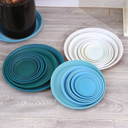 Water tray flower pot tray plastic mobile chassis flower pot tray round tray flower pot base tray flower tray tray