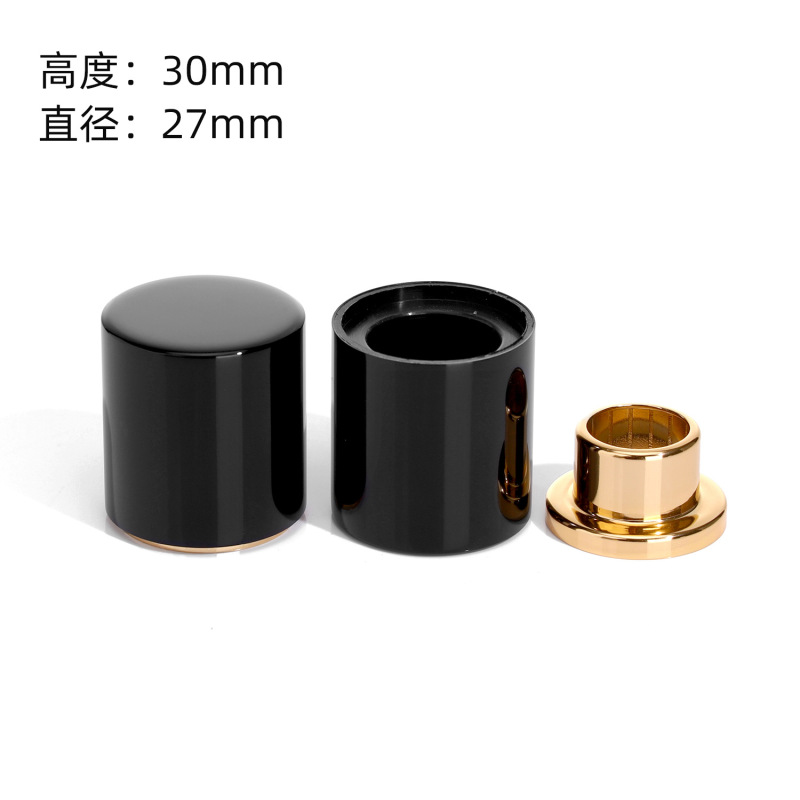 玻璃香水瓶磁吸盖批发透明香水瓶子裸瓶高级感香水空瓶化妆品盖子|undefined