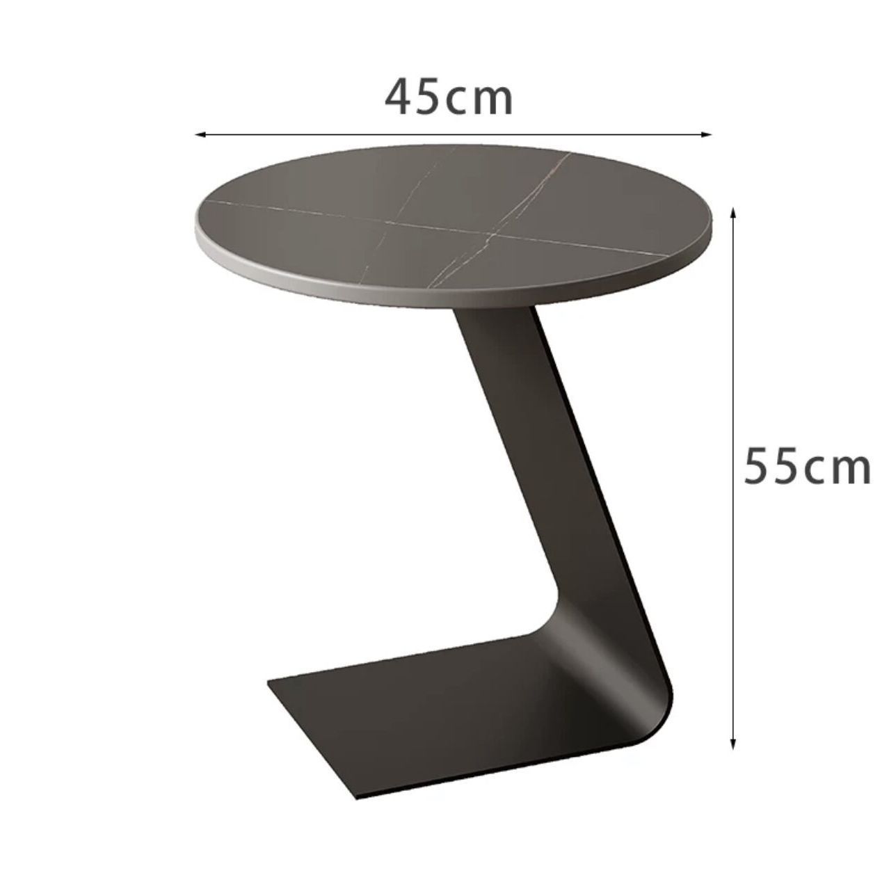 7 로렌 블랙 높이 55 직경 45cm 암석 슬레이트