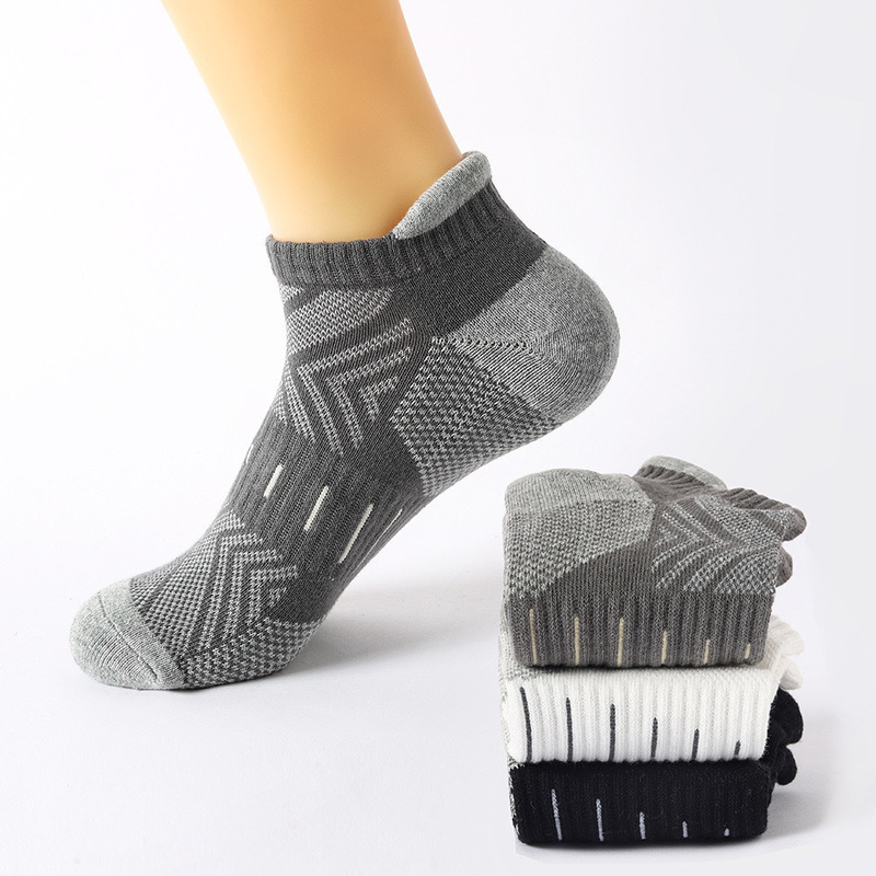 Ear protection men's socks professional running basketball socks cotton with marathon mesh socks socks sweat absorbent sports breathable Ear protection men's socks professional running basketball socks cotton with marathon mesh socks socks sweat absorbent sports breathable
