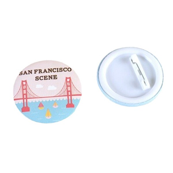 Tinplate metal badge custom promotional badge animation cartoon…